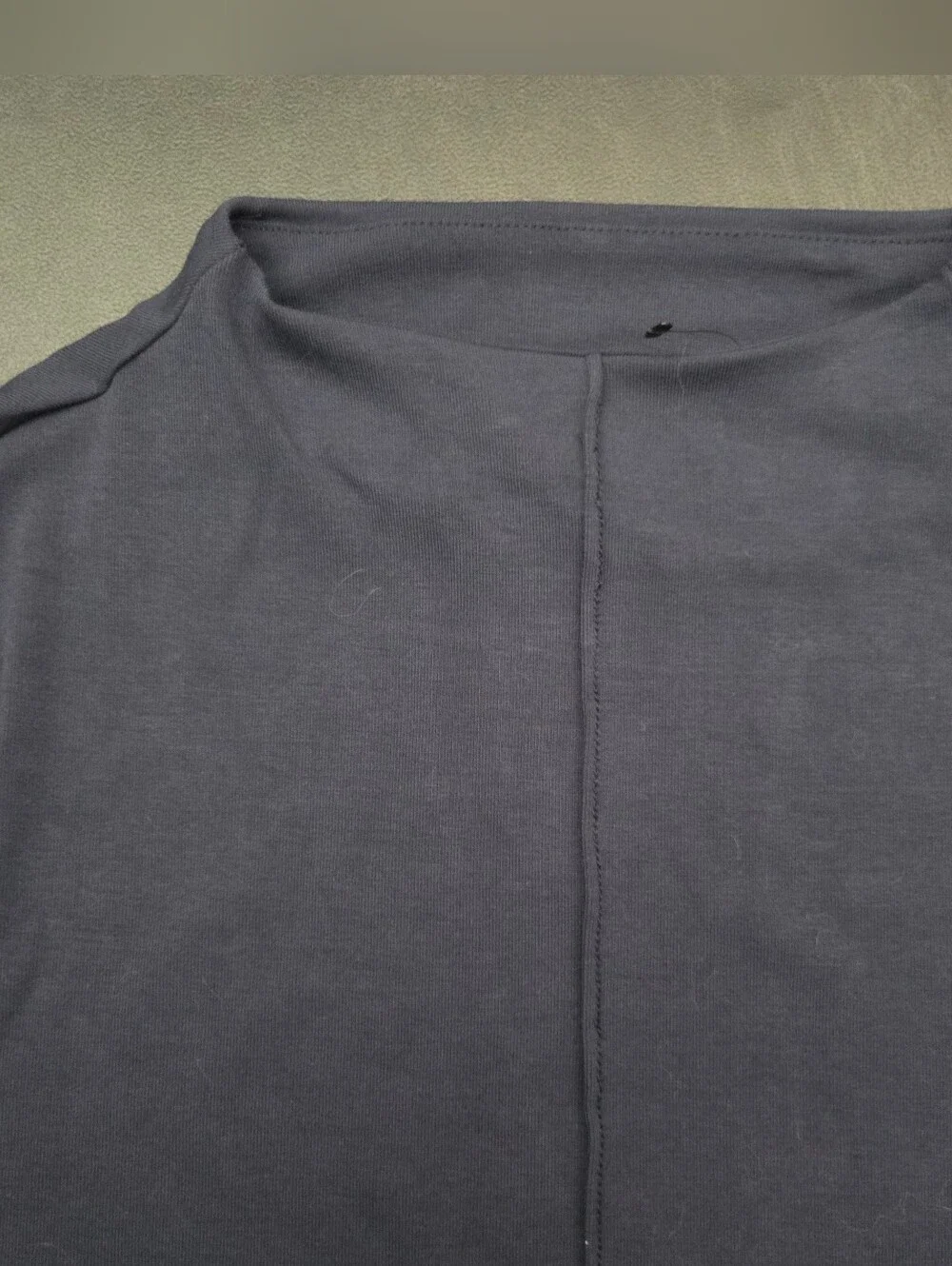 NWT- Banana Republic Stretch Ribbed Knit Mock Neck Long Sleeve Midi Dress-Size S